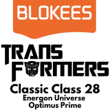 Blokees Transformers Classic Class 28 Energon Universe Optimus Prime