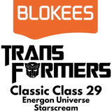 Blokees Transformers Classic Class 29 Energon Universe Starscream