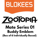 Blokees Zootopia Mate Series 01 Buddy Emblem (Box of 6 Individually Boxed)