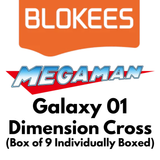 Blokees Mega Man Galaxy 01: Dimension Cross (Box of 9 Individually Boxed)