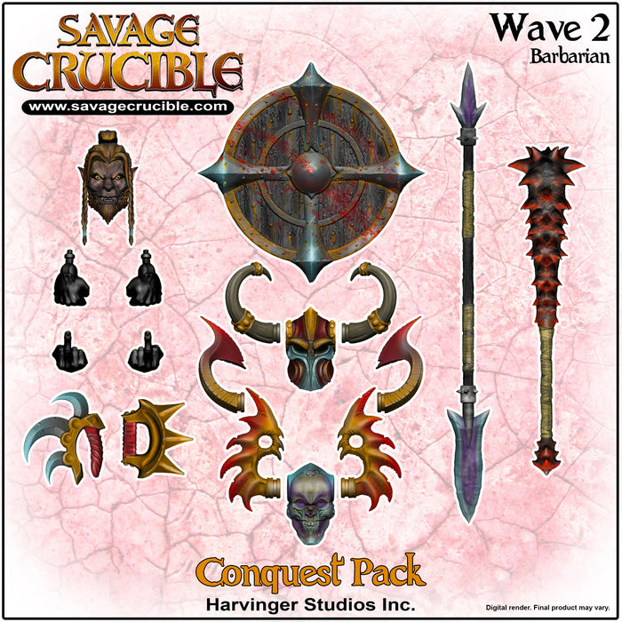 Savage Crucible Conquest Accessory Pack