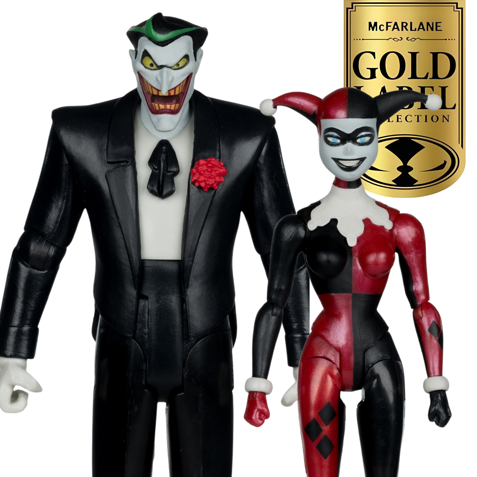 DC Direct Gold Label Batman The Animated Series Harley Quinn & The