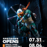 Heat Boys Teenage Mutant Ninja Turtles HB0105 Michelangelo (Bonus Edition)