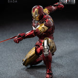 Threezero Marvel Studios: The Infinity Saga DLX Iron Man Mark 6 (Battle Damaged)