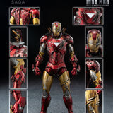 Threezero Marvel Studios: The Infinity Saga DLX Iron Man Mark 6 (Battle Damaged)