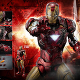 Threezero Marvel Studios: The Infinity Saga DLX Iron Man Mark 6 (Battle Damaged)