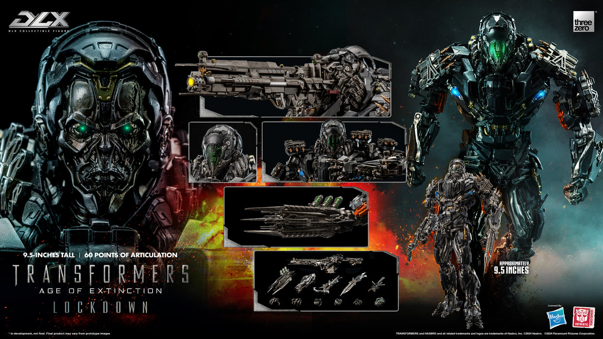 Threezero Transformers: Age of Extinction - DLX Lockdown