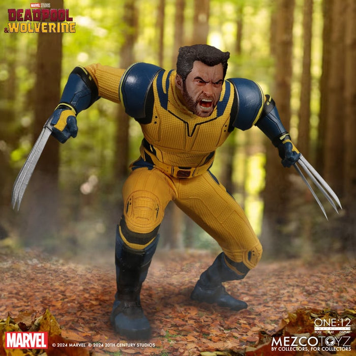 Deadpool & Wolverine Mezco One:12 Collective Wolverine (Deluxe Edition)