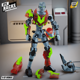 Boss Fight Studios Epic H.A.C.K.S. 1:12 Scale Action Figure: CGT Combat Drone / Agile Battle Robot