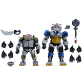 NECA Teenage Mutant Ninja Turtles Robo Tokka and Rahzar 2-Pack (1987 Cartoon)
