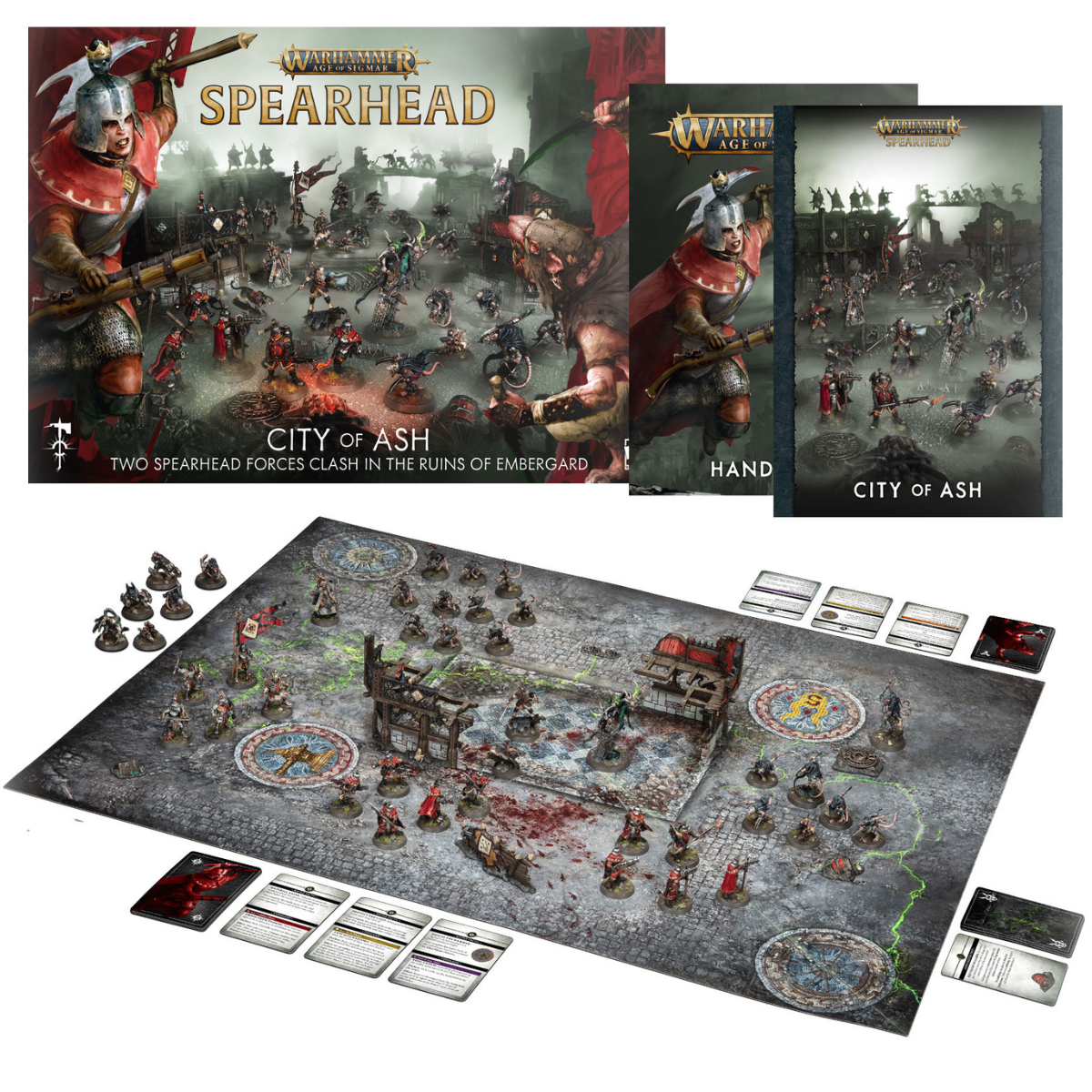 Warhammer Age of Sigmar: Spearhead City of Ash Dual Army Starter