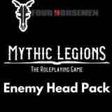 Mythic Legions The Roleplaying Games Enemy Heads Pack