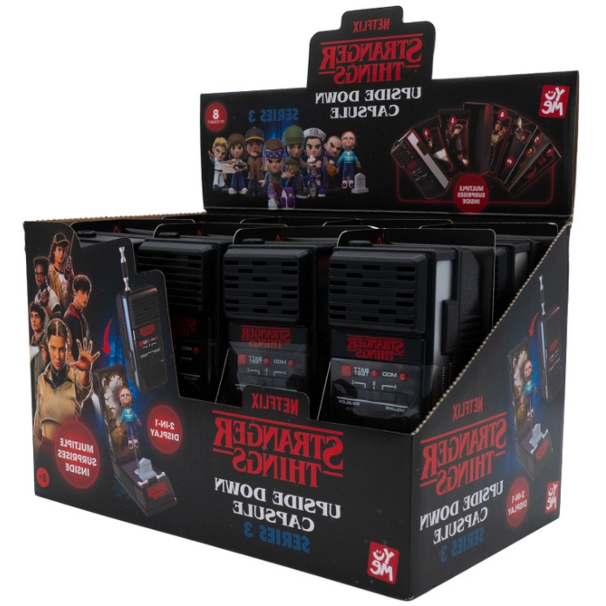 YuMe Stranger Things Series 3 Upside Down Capsule (Box of 6 Individually Boxed) - Action Figures