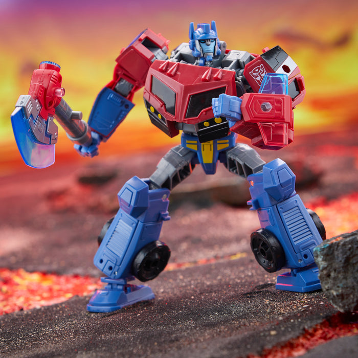 Transformers Tra Prime Voyager Beast Optimus Prime 