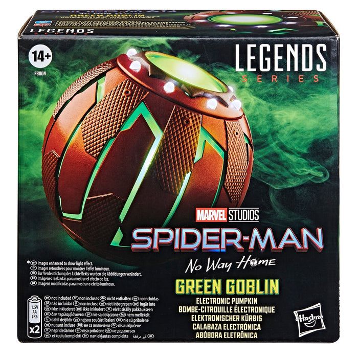 Marvel Legends Green Goblin Electronic Pumpkin Roleplay Gear