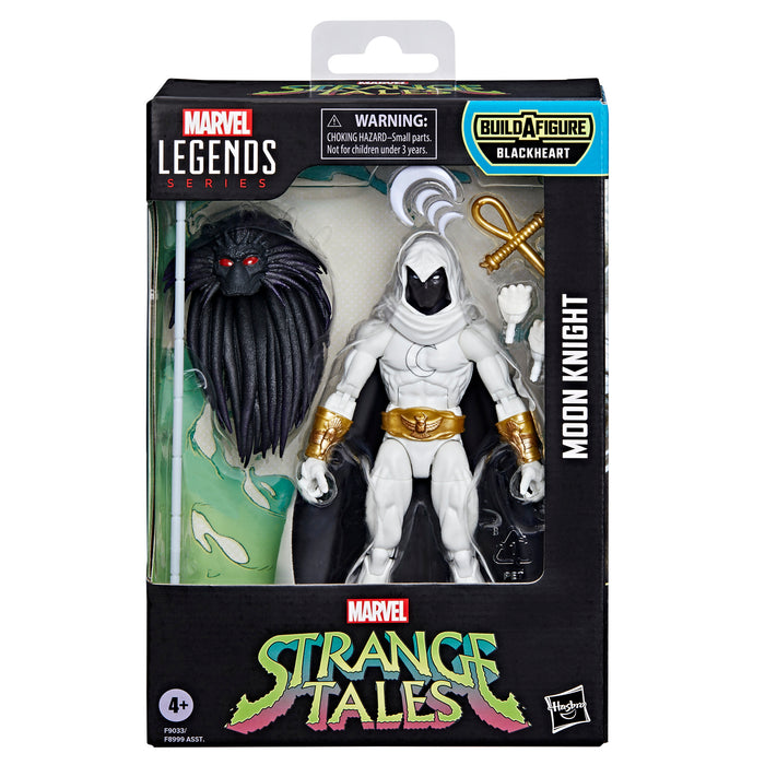 Marvel Legends Strange Tales Moon Knight (Black Heart BAF)