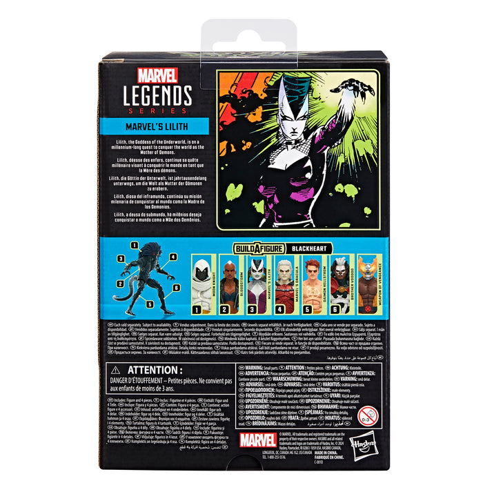 Marvel Legends Strange Tales Lilith (Black Heart BAF)