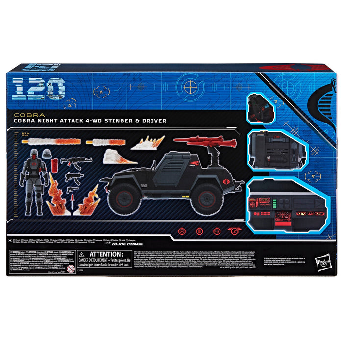 G.I. Joe Classified #120 Cobra Night Attack 4-WD Stinger & Driver