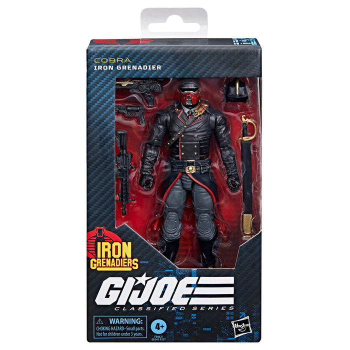 G.I. Joe Classified Iron Grenadier ARMY BUILDER SET OF 6!