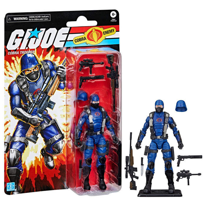 G.I. Joe Classified Retro Cobra Trooper ARMY BUILDER SET OF 6