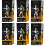 Star Wars Black Series Phase II Clone Trooper ARMY BUILDER SET OF 6 (Re-Run)