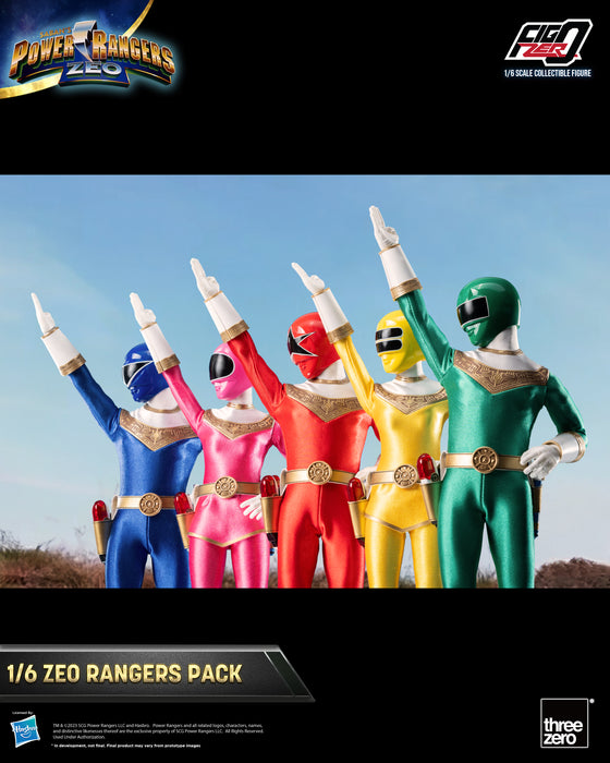 Power Rangers FigZero Zeo Ranger 5-Pack (1/6 Scale)