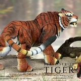 Fury Toys Beast Series Red Tiger (1:12 Scale)