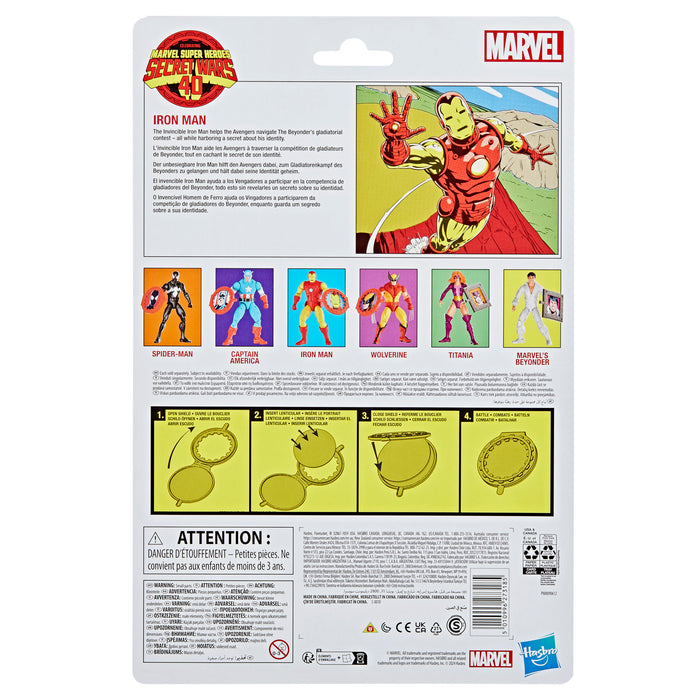 Marvel Legends Retro Secret Wars Iron Man