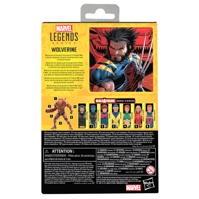 Marvel Legends Series X-Men Nemesis Build-A-Figure Wave COMPLETE SET OF 7