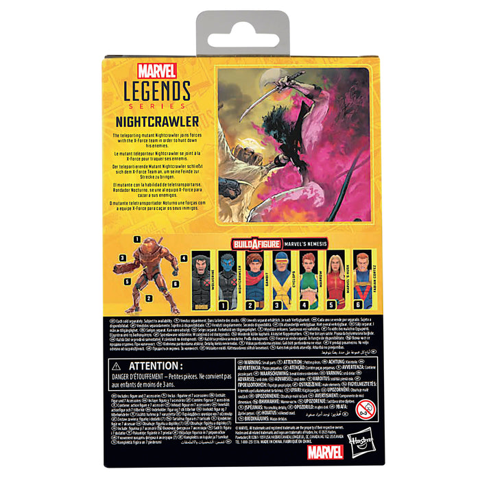 Marvel Legends Series X-Men Nemesis Build-A-Figure Wave COMPLETE SET OF 7