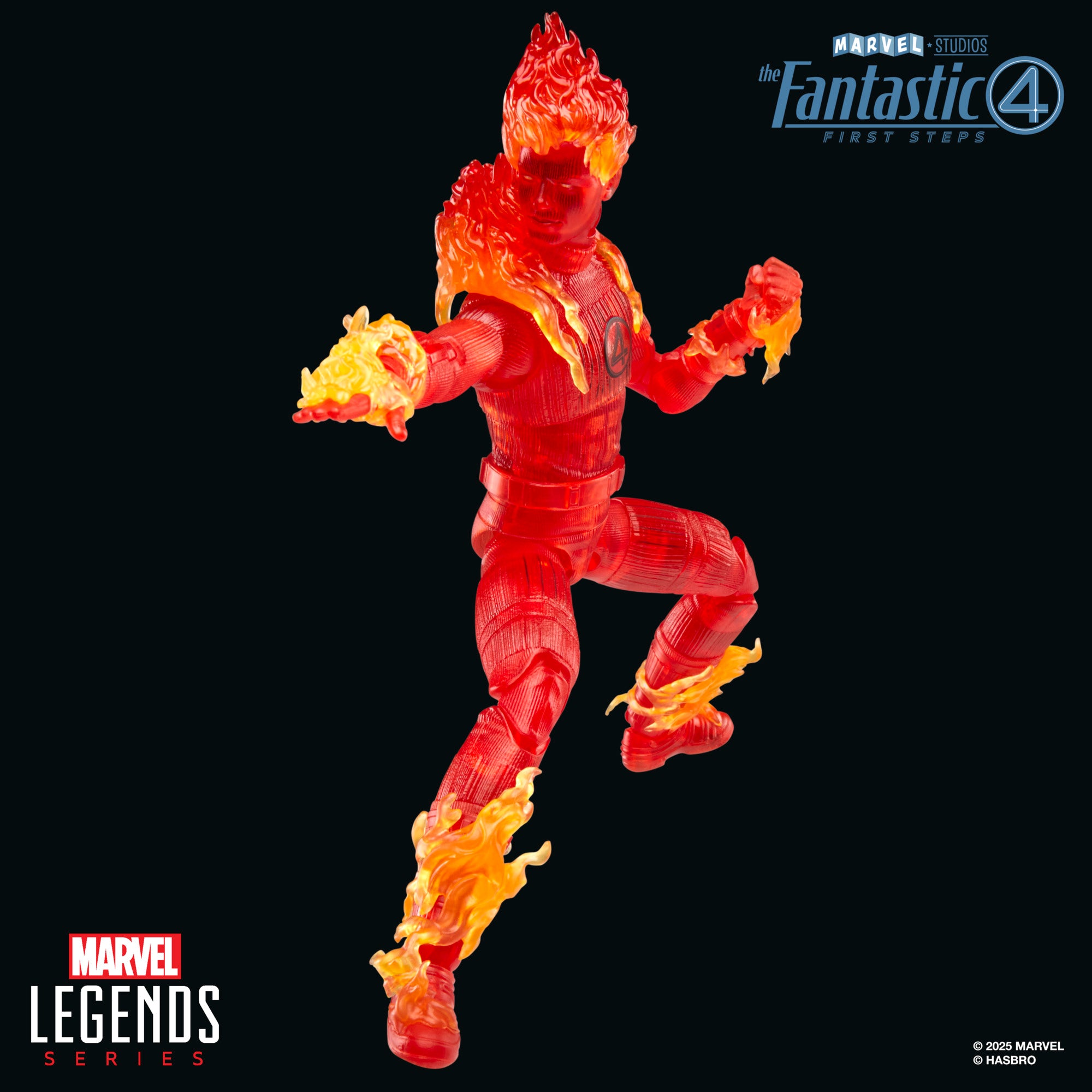 Marvel Legends Series Fantastic Four First Steps Human Torch