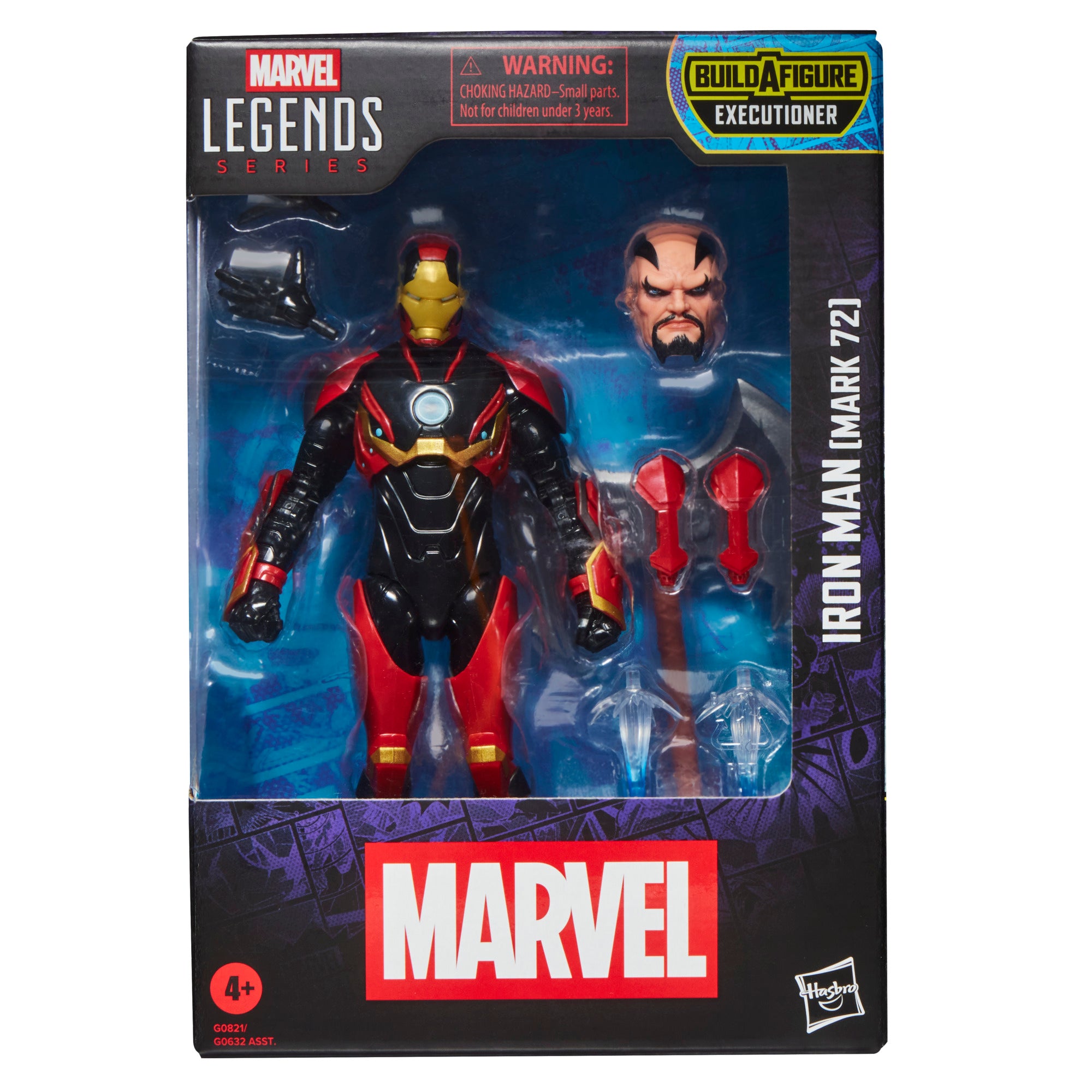 Marvel Legends Series Mark 72 Iron Man (Executioner BAF