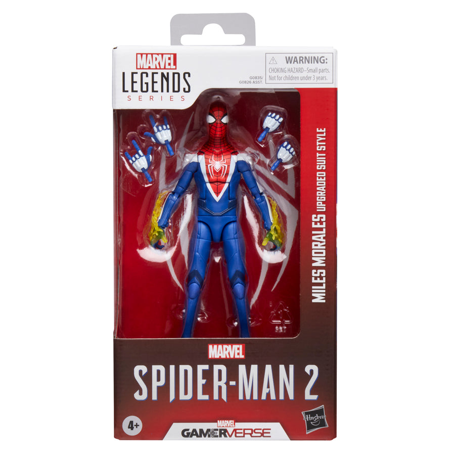 Marvel Legends Series Gamerverse Upgraded Suit Style Miles Morales (Sp ...
