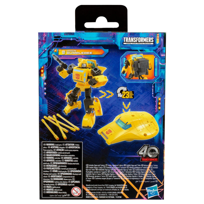 Transformers Legacy Deluxe Class Origin Bumblebee