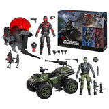 G.I. Joe Classified Series #218 Snake Eyes & Varmint ATV Vs. Stealth Viper & Cobra Stealth Flight Pod (Trubble Bubble) 2-Pack