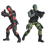 G.I. Joe Classified Series #218 Snake Eyes & Varmint ATV Vs. Stealth Viper & Cobra Stealth Flight Pod (Trubble Bubble) 2-Pack