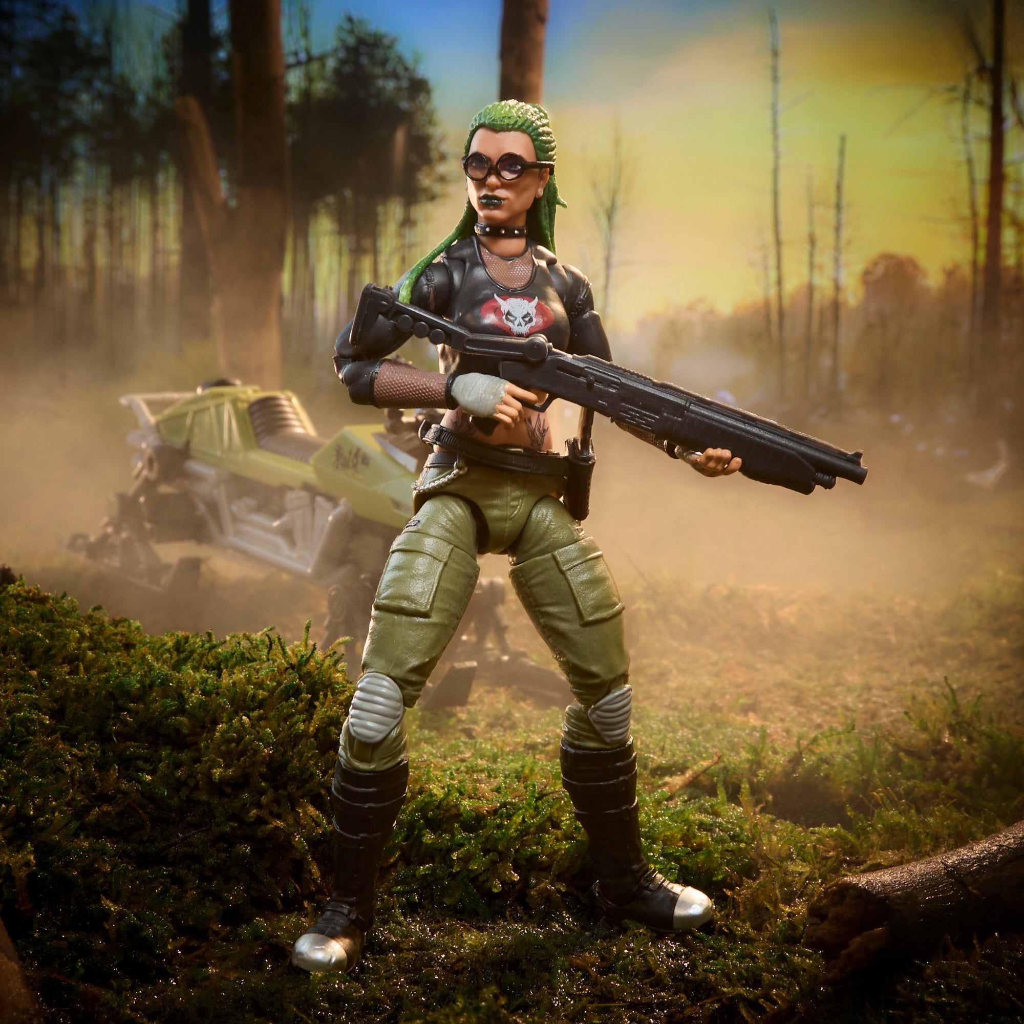 ダグラジャパニカン ヴェノムランブル シク G.I. Joe Classified Series #194 Zanya And Dreadnok Chameleon