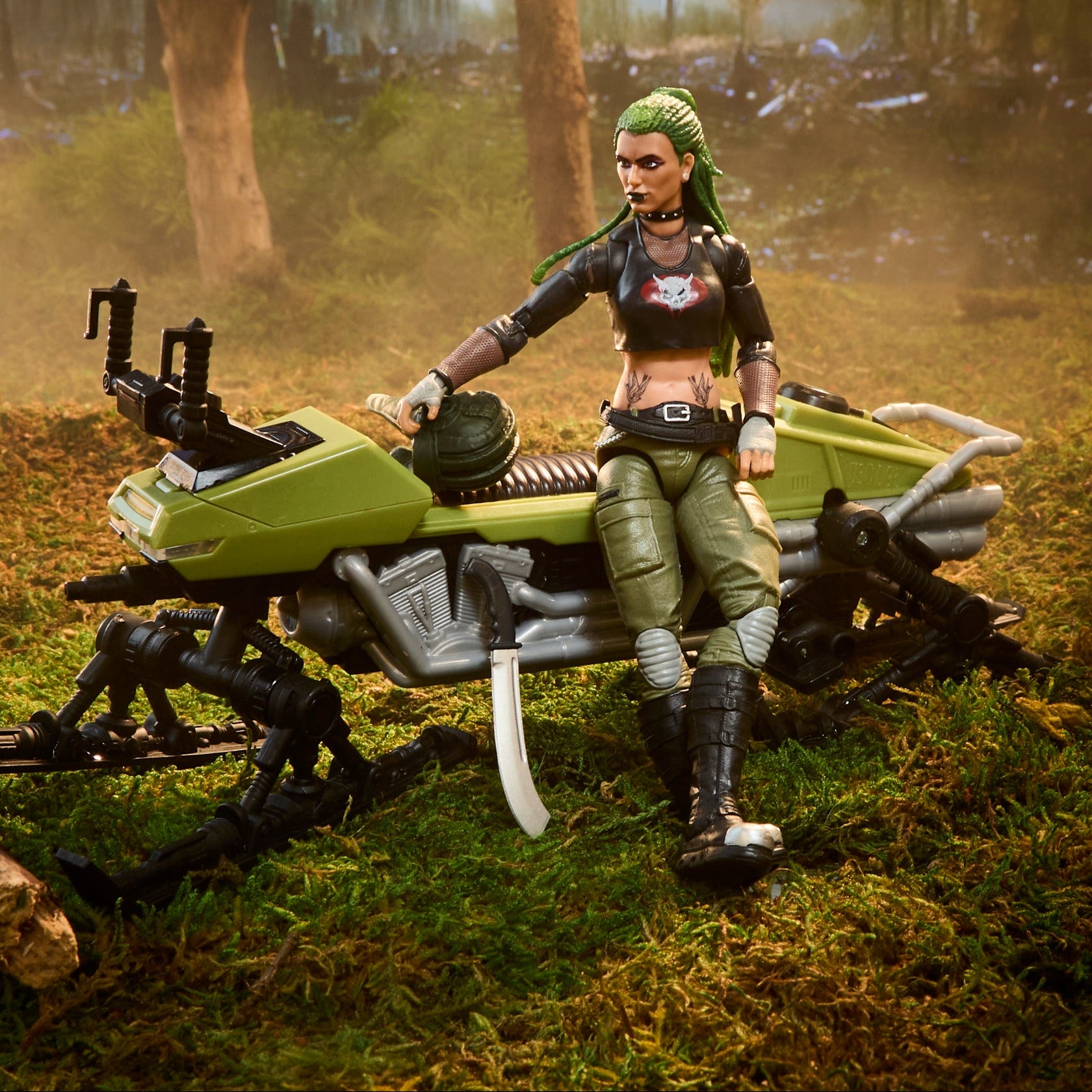 G.I. Joe Classified Series #194 Zanya And Dreadnok Chameleon