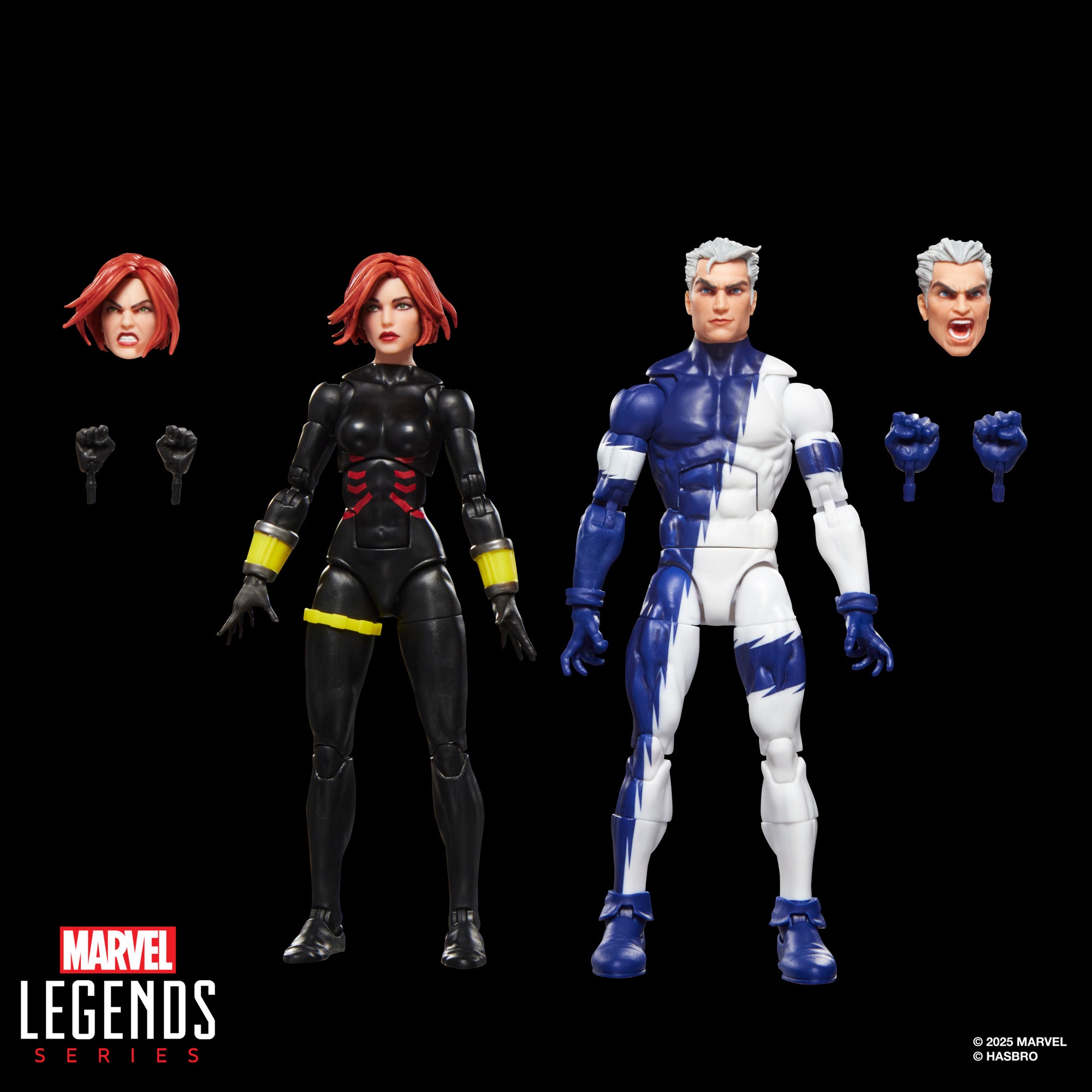 Marvel Legends Series Avengers Black Widow & Quicksilver 2-Pack