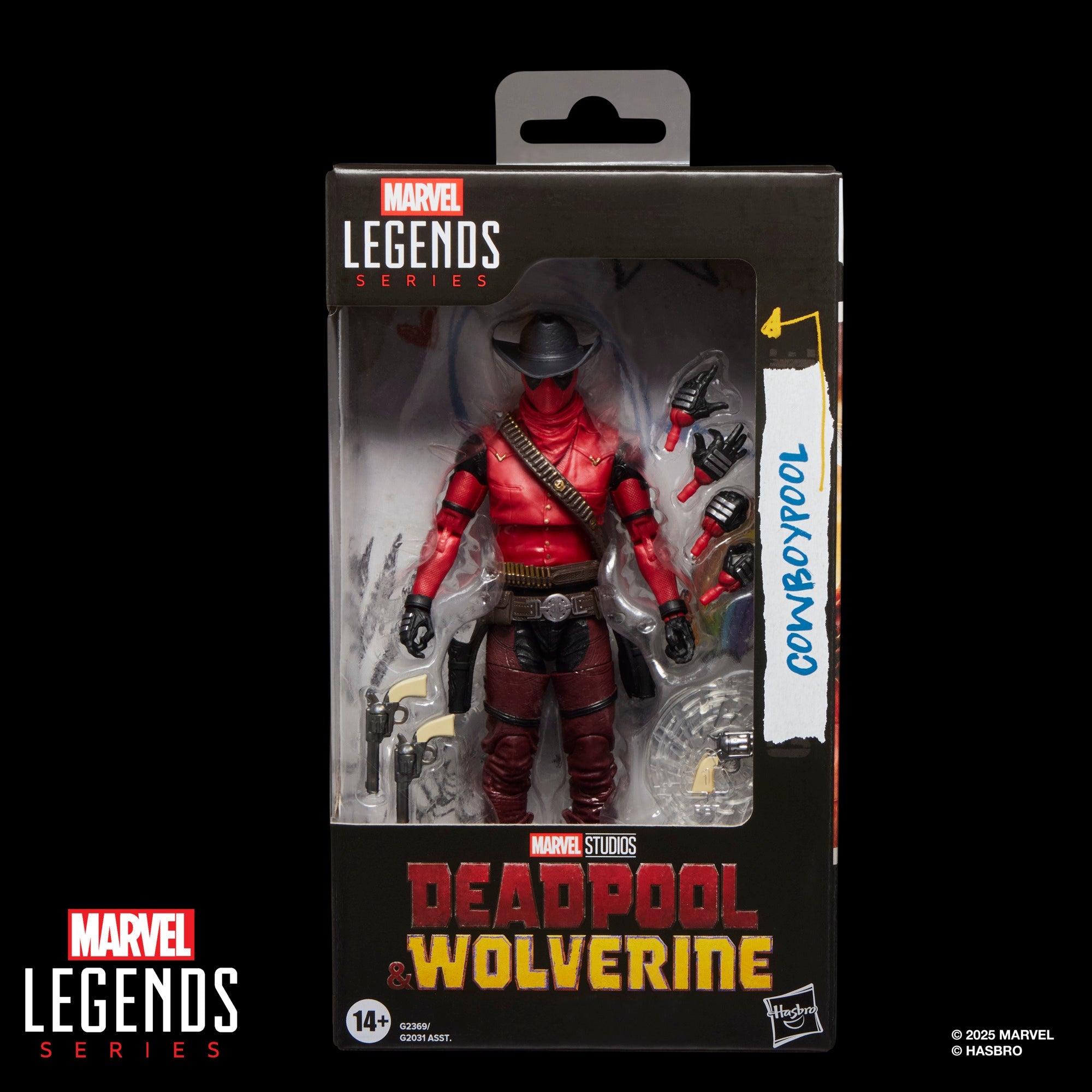 Marvel Legends Deadpool & Wolverine Cowboy Deadpool – Nerdzoic Toy Store