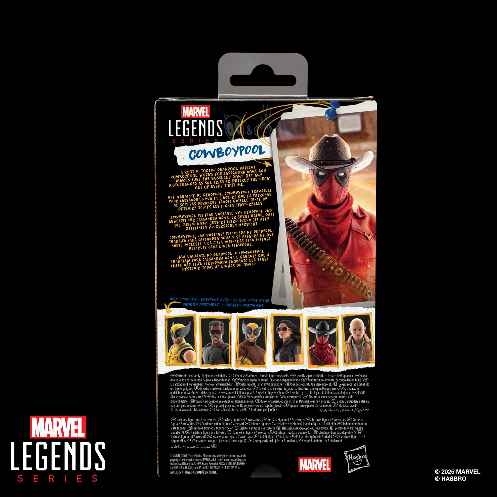 Marvel Legends Deadpool & Wolverine Cowboy Deadpool – Nerdzoic Toy Store