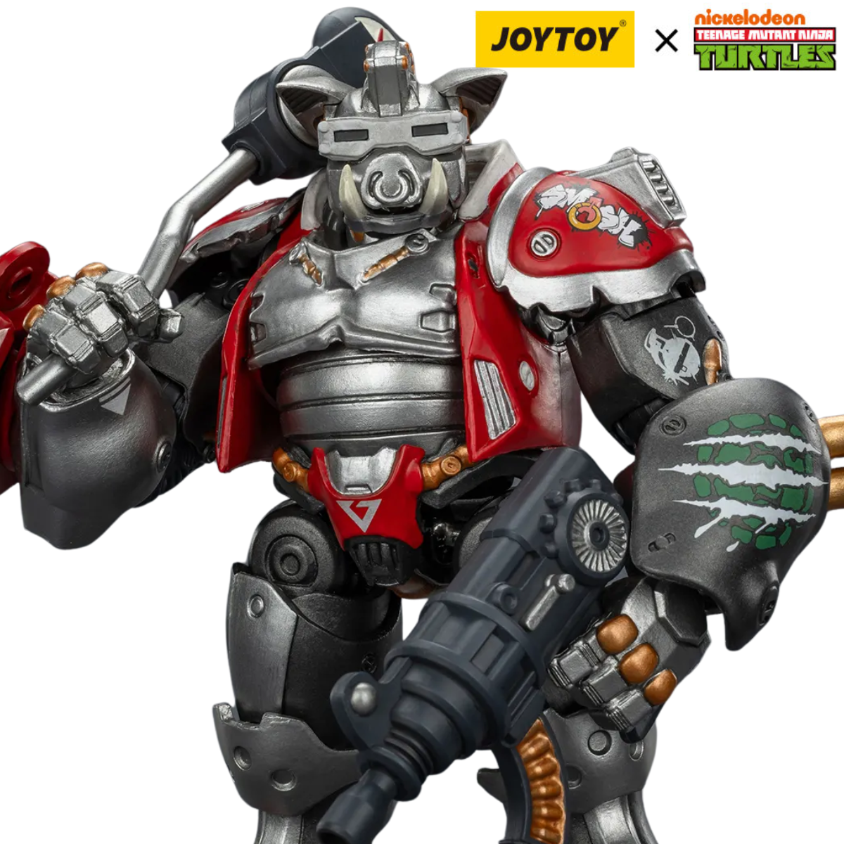 Joy Toy Teenage Mutant Ninja Turtles Super Bebop Rocksteady (1:18 Joy Toy Teenage Mutant Ninja Turtles Super Bebop Rocksteady (1:18