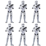 Star Wars Black Series Phase II Clone Trooper ARMY BUILDER SET OF 6 (Re-Run)