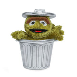 Kid Robot Sesame Street Oscar The Grouch In Trash Can Plush