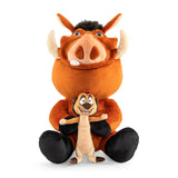 Kid Robot Disney The Lion King 16-Inch Hugme Plush 'Timon & Pumba'