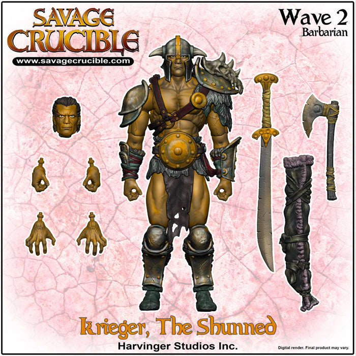 Savage Crucible Krieger The Shunned