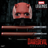 Marvel Legends Series Daredevil: Born Again Premium Roleplay Mask & Billy Club
