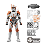 Blokees Star Wars Champion Class 09 Clone Commander Cody (Attack of the Clones)