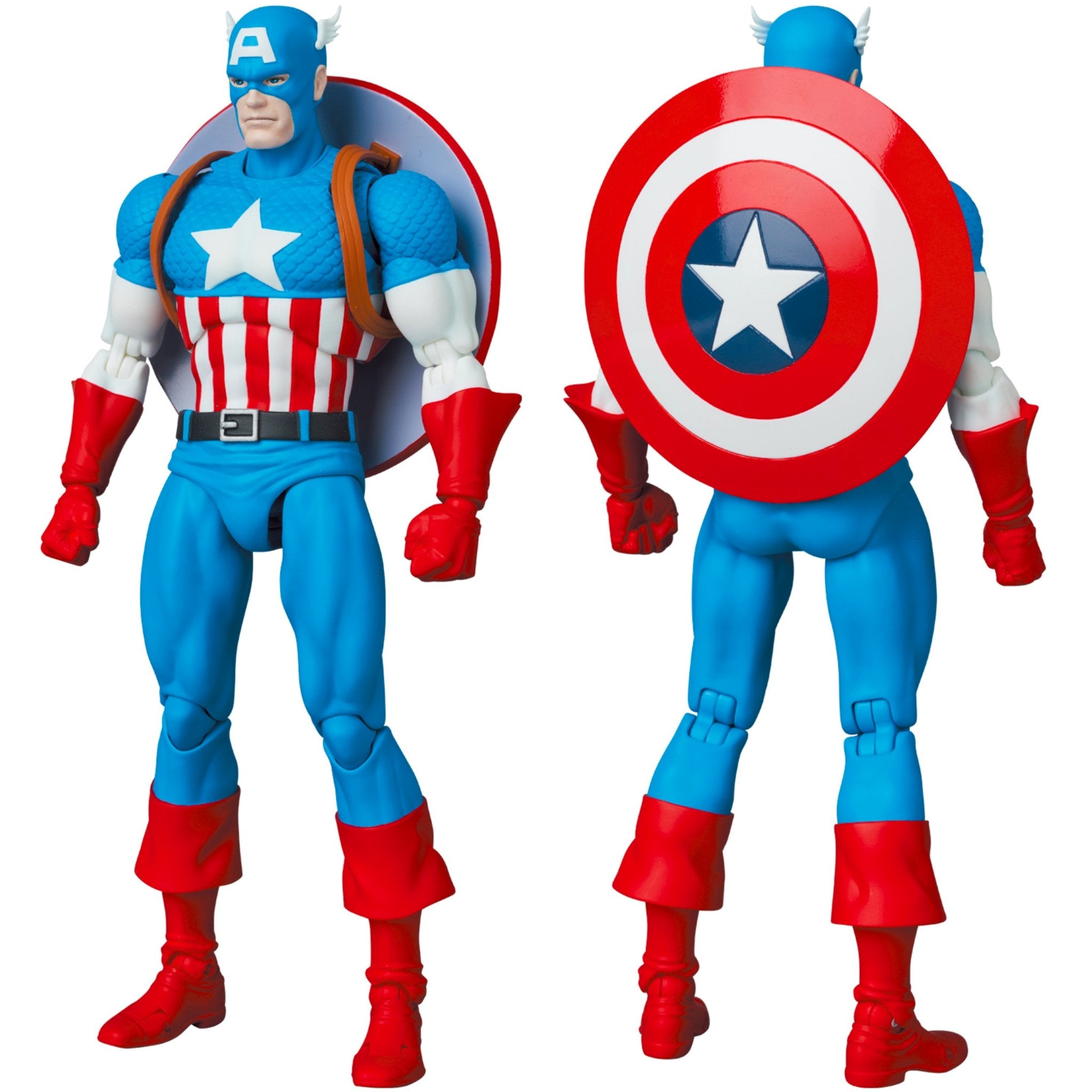 アメコミ MAFEX CAPTAIN AMERICA COMIC Ver. P Amazon.com: MEDICOM Toy MAFEX Captain-America(Comic Ver.) Action