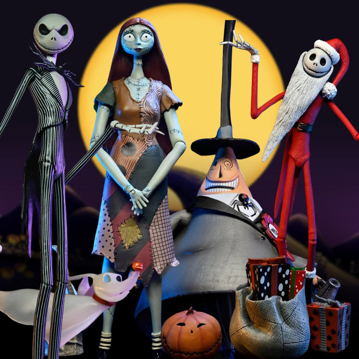 NECA Nightmare Before Christmas Set of 4